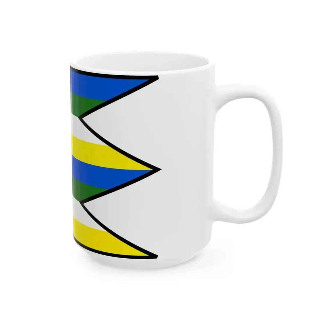 Chrastne Kosice Okolie Flag (Slovakia) White Coffee Mug - Go Mug Yourself