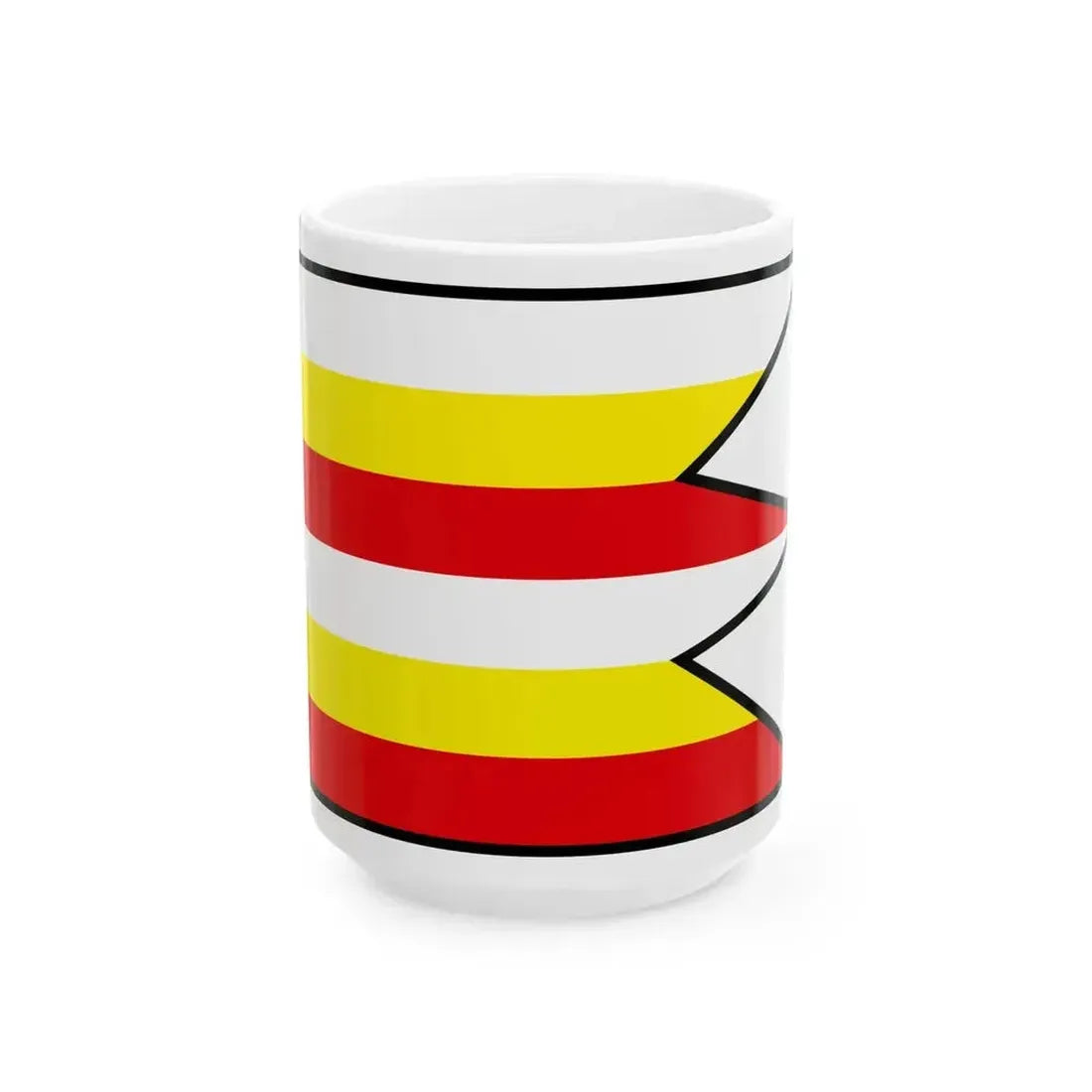 Chrenovec Brusno Prievidza Flag (Slovakia) White Coffee Mug 15oz - Go Mug Yourself