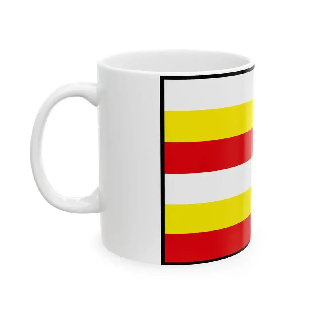 Chrenovec Brusno Prievidza Flag (Slovakia) White Coffee Mug - Go Mug Yourself