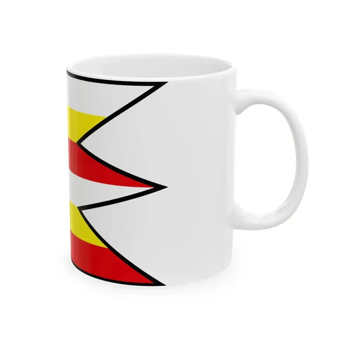 Chrenovec Brusno Prievidza Flag (Slovakia) White Coffee Mug - Go Mug Yourself