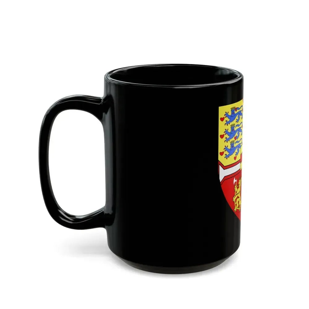 Christian I of Denmark Coat of Arms 1457-1460 - Black Coffee Mug - Go Mug Yourself