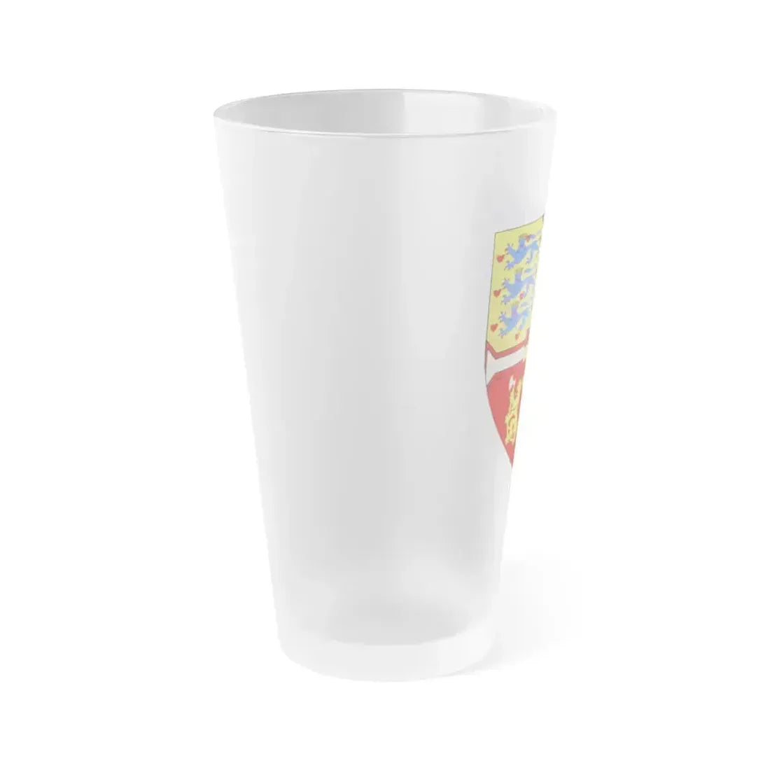 Christian I of Denmark Coat of Arms 1457-1460 - Frosted Pint Glass 16oz - Go Mug Yourself