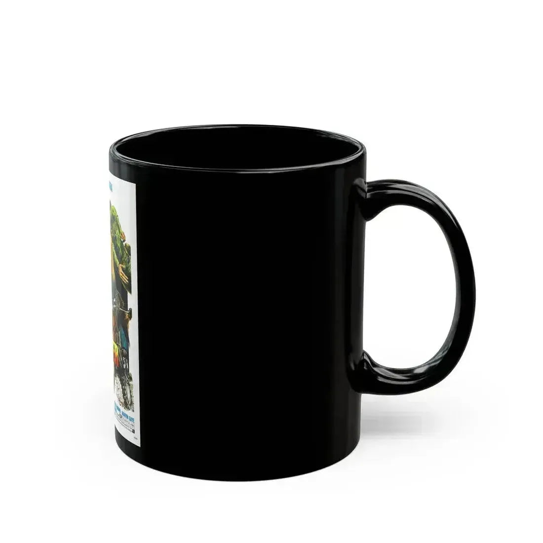 CHROME AND HOT LEATHER 1971 Movie Poster - Black Coffee Mug - Go Mug Yourself