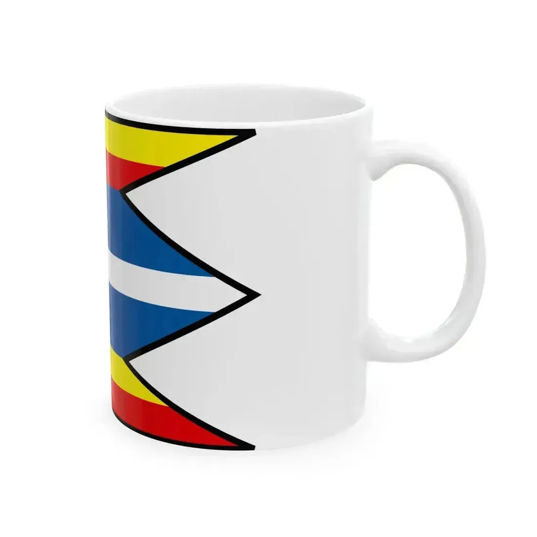 Chropov Skalica Flag (Slovakia) White Coffee Mug - Go Mug Yourself