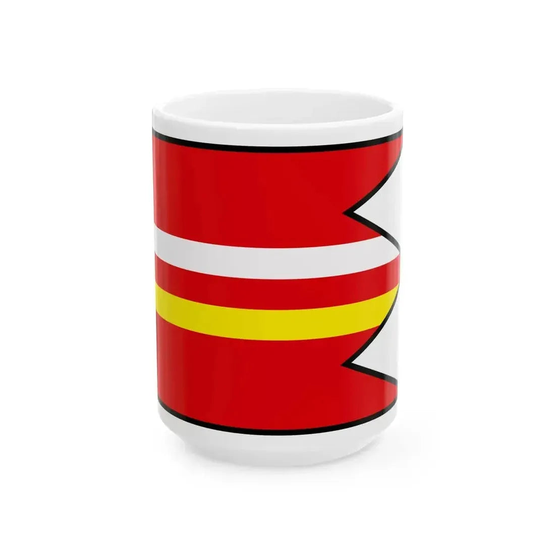 Chrtany Velky Krtis Flag (Slovakia) White Coffee Mug 15oz - Go Mug Yourself