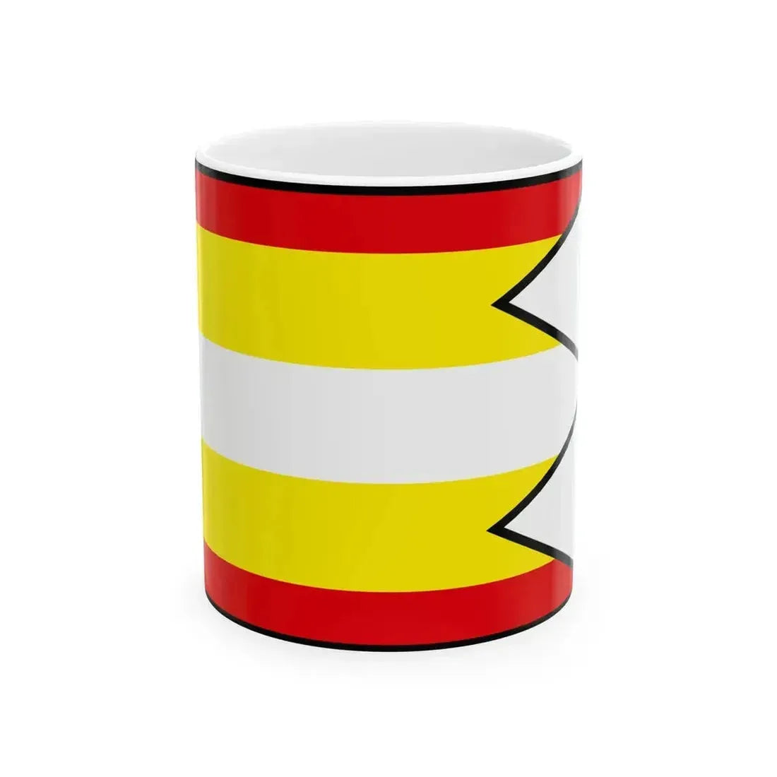 Chtelnica Piestany Flag (Slovakia) White Coffee Mug 11oz - Go Mug Yourself