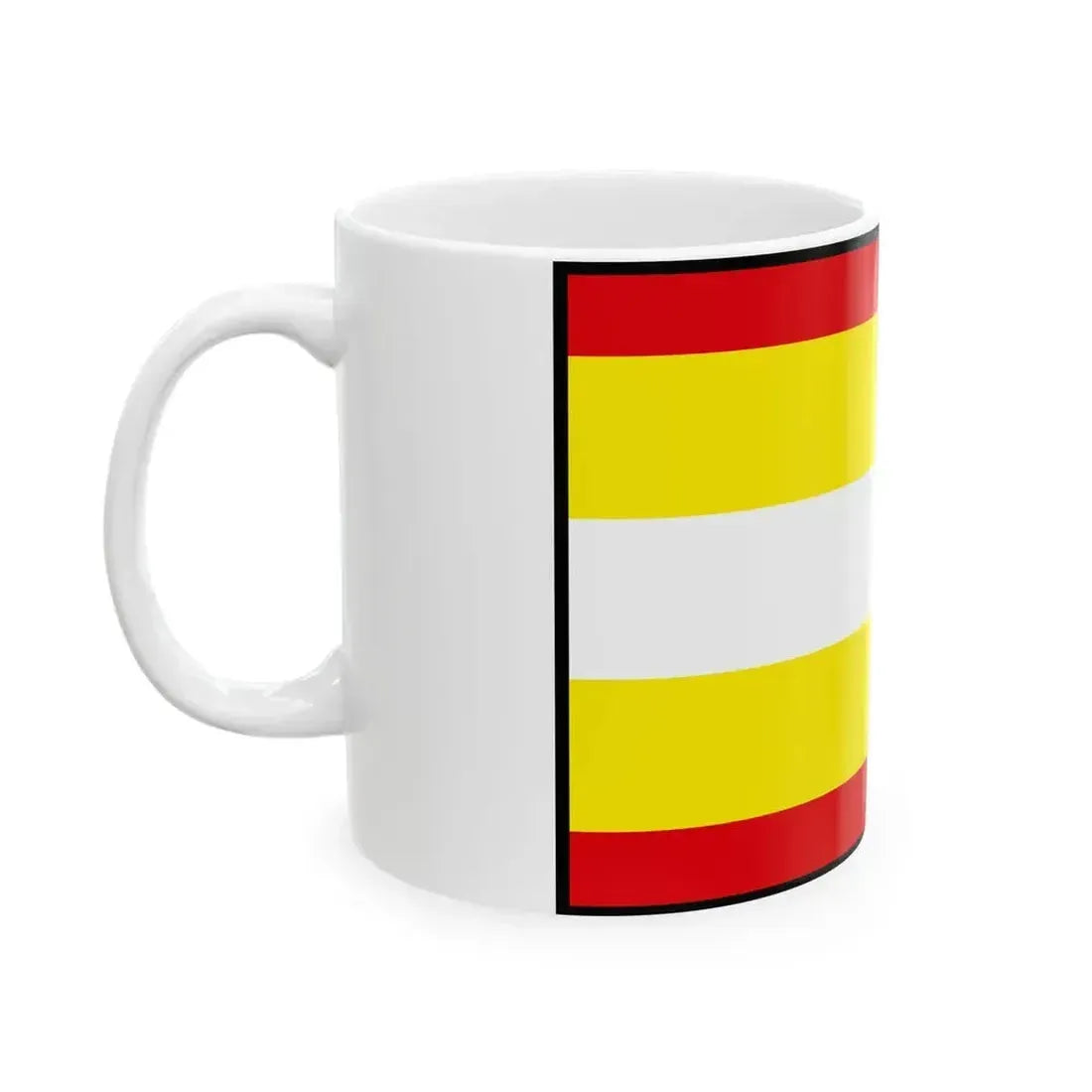Chtelnica Piestany Flag (Slovakia) White Coffee Mug - Go Mug Yourself