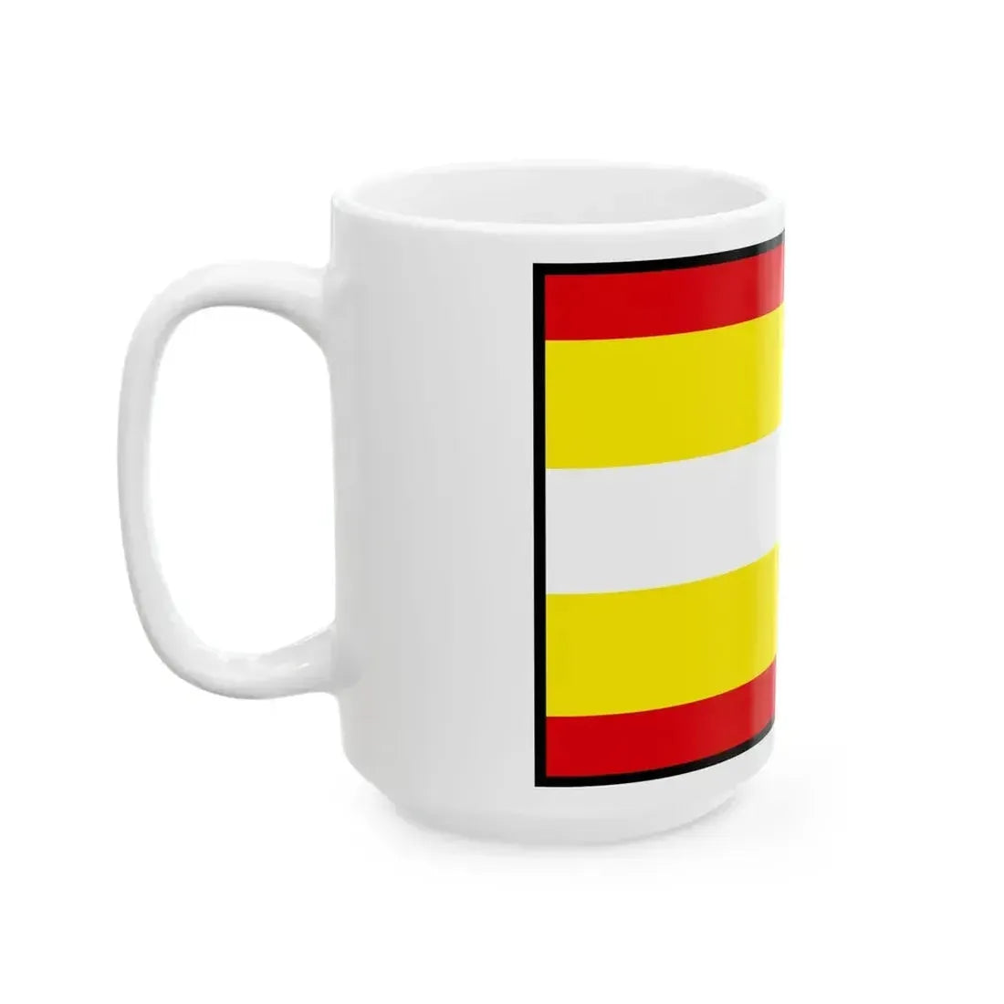 Chtelnica Piestany Flag (Slovakia) White Coffee Mug - Go Mug Yourself