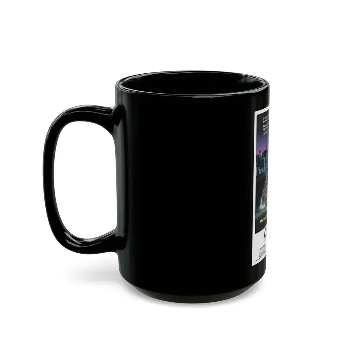 C.H.U.D. 1984 Movie Poster - Black Coffee Mug - Go Mug Yourself