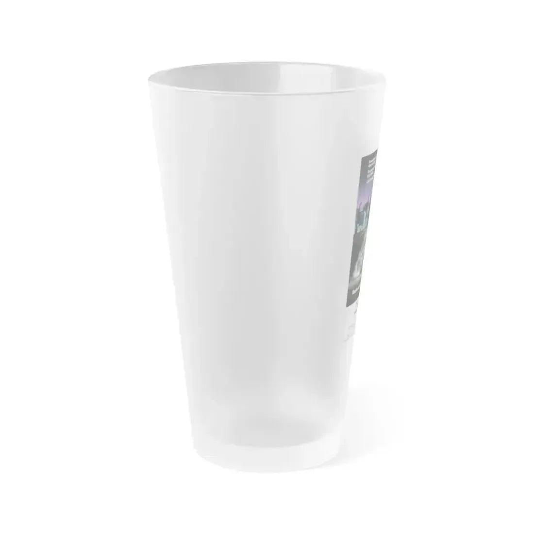 C.H.U.D. 1984 Movie Poster - Frosted Pint Glass 16oz - Go Mug Yourself