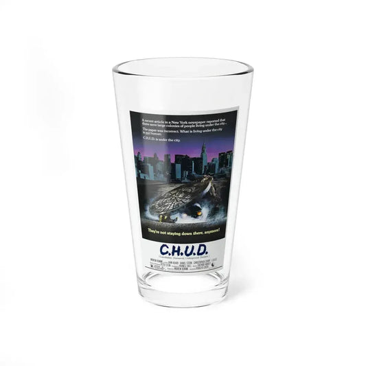 C.H.U.D. 1984 Movie Poster - Pint Glass 16oz 16oz - Go Mug Yourself