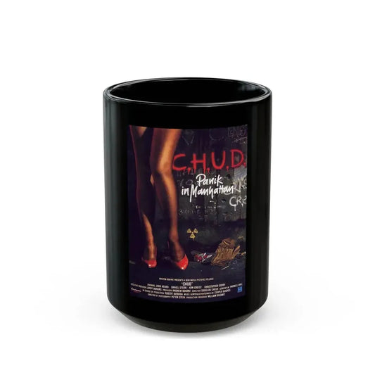 C.H.U.D. (2) 1984 Movie Poster - Black Coffee Mug 15oz - Go Mug Yourself