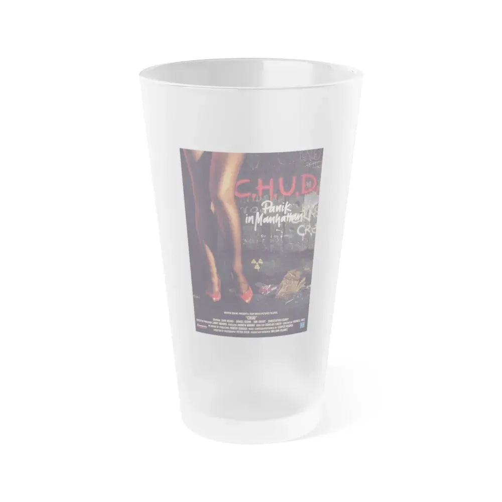 C.H.U.D. (2) 1984 Movie Poster - Frosted Pint Glass 16oz 16oz Frosted - Go Mug Yourself