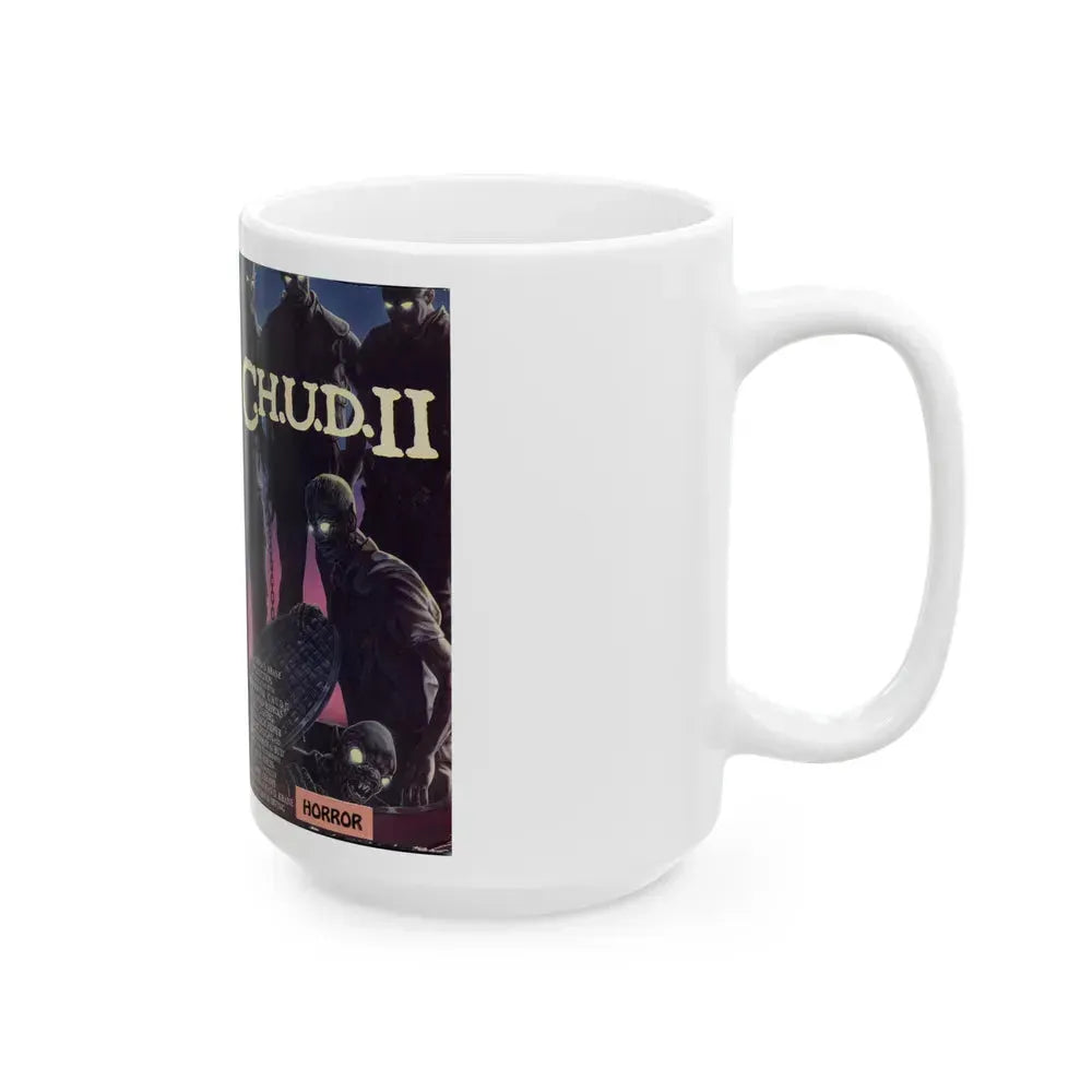 CHUD 2 (VHS COVER) - White Coffee Mug - Go Mug Yourself