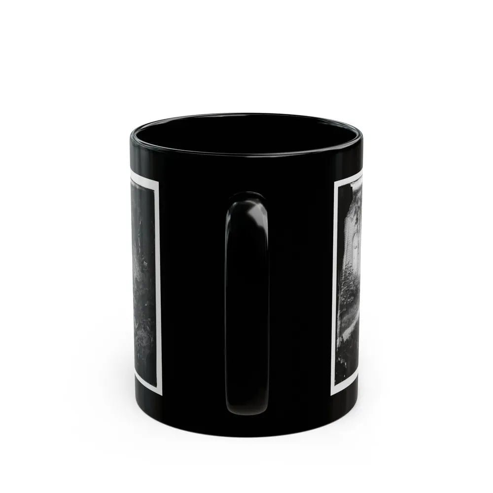 Churchyard With Graves (U.S. Civil War) Black Coffee Mug - Go Mug Yourself
