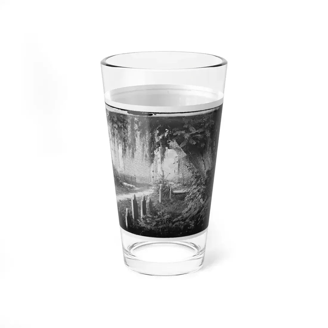 Churchyard With Graves (U.S. Civil War) Pint Glass 16oz - Go Mug Yourself