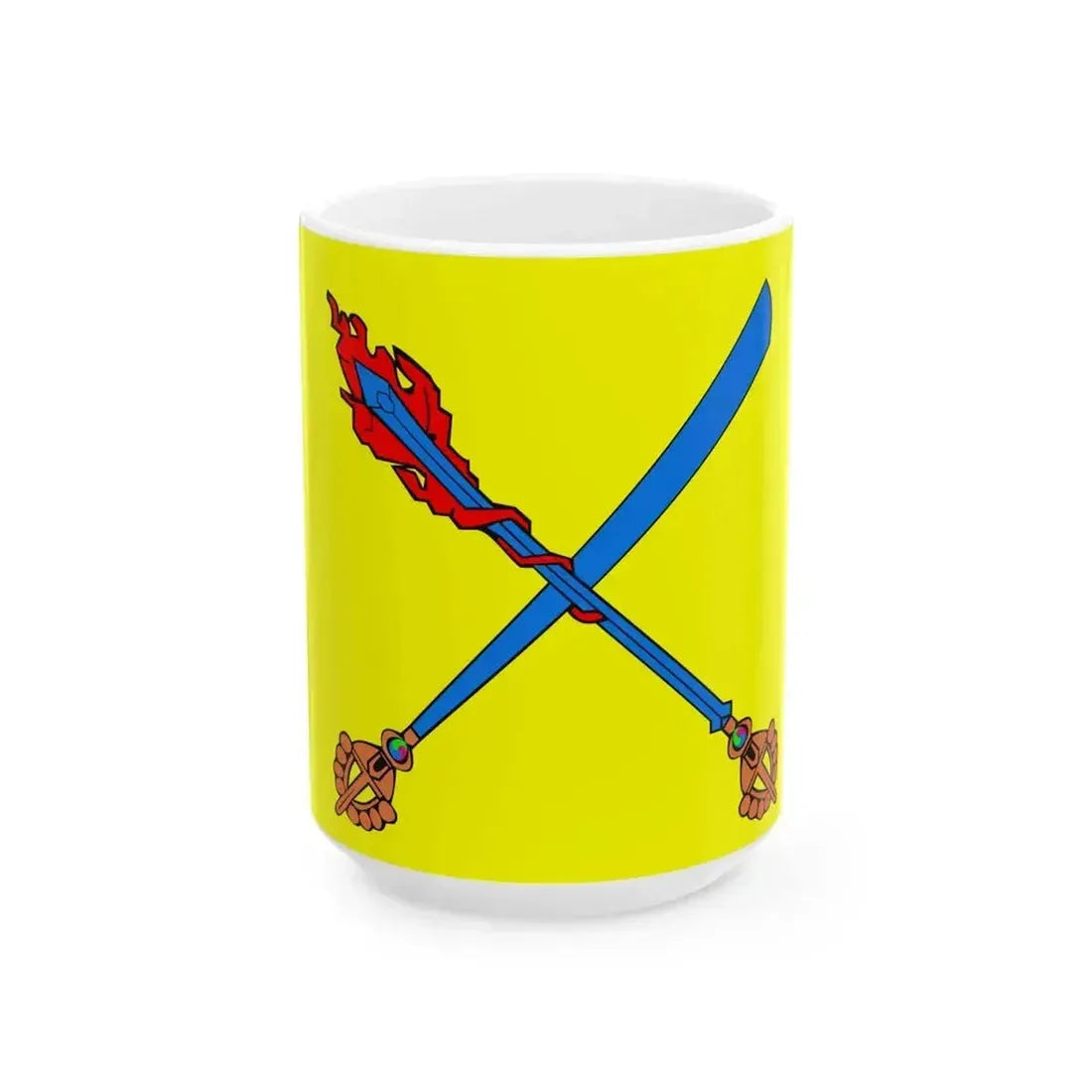 Chushi Gangdruk-flag (China) White Coffee Mug 15oz - Go Mug Yourself