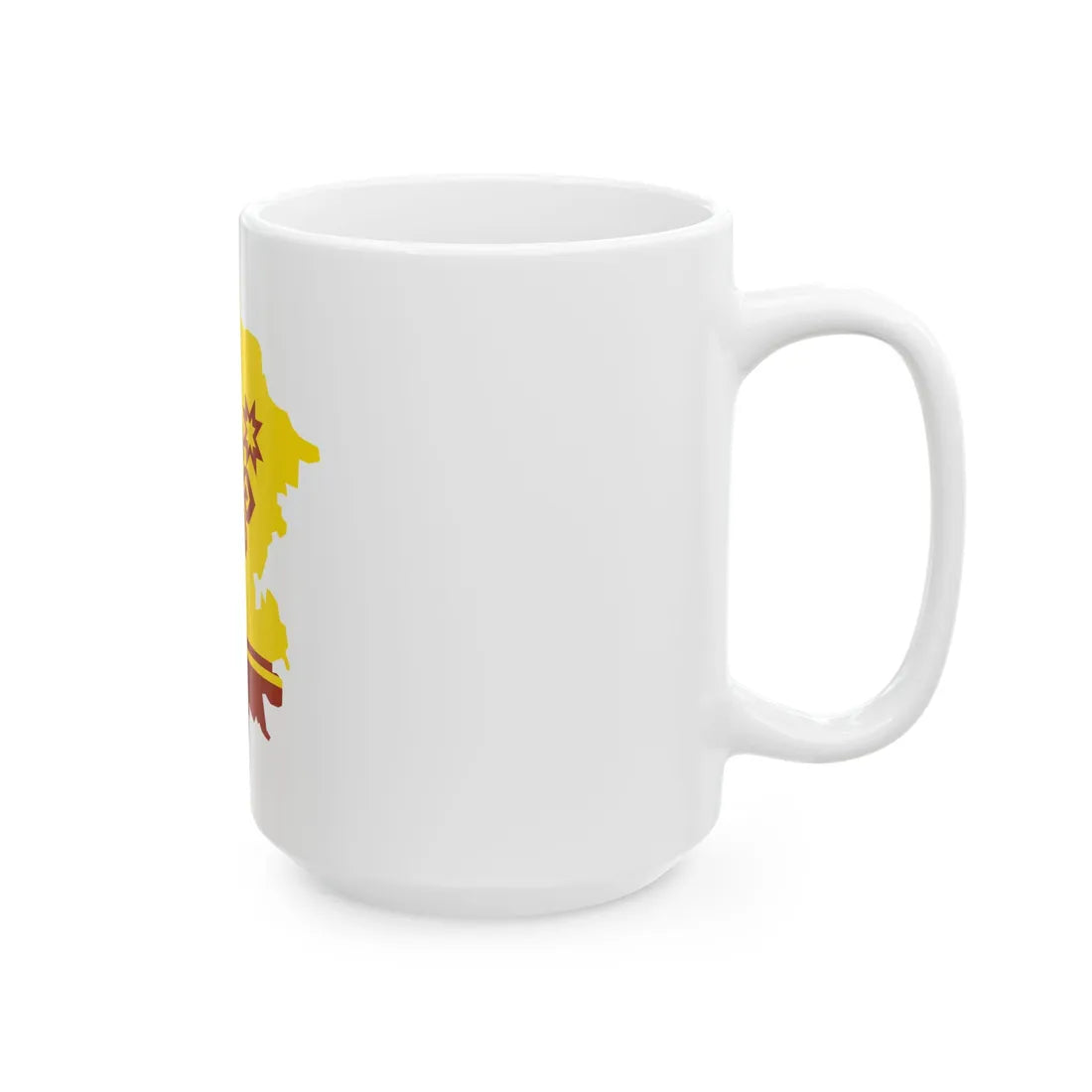 Chuvash-geo-stub (Russia) White Coffee Mug - Go Mug Yourself