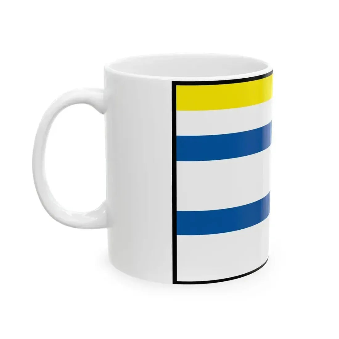 Chvalova Revuca Flag (Slovakia) White Coffee Mug - Go Mug Yourself