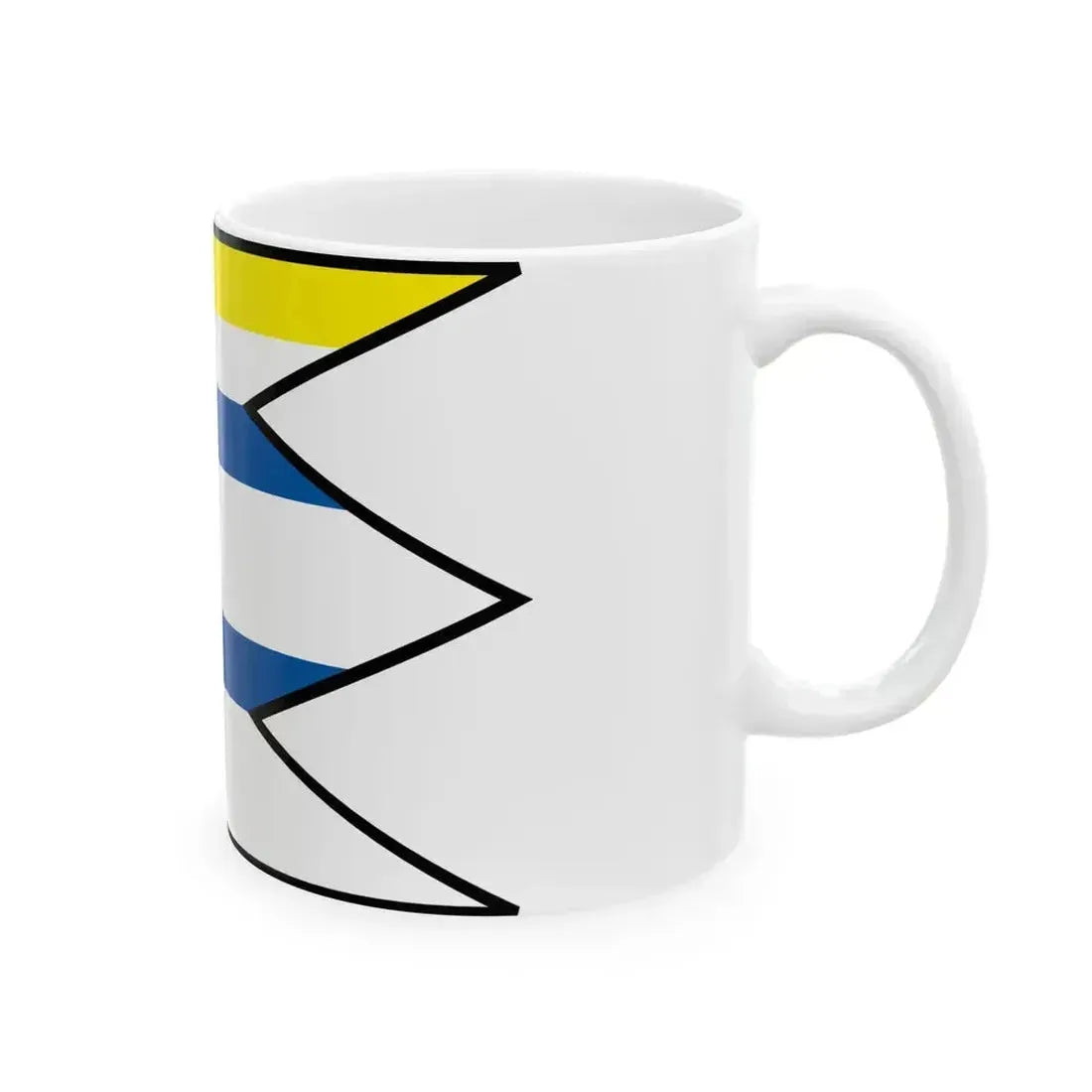 Chvalova Revuca Flag (Slovakia) White Coffee Mug - Go Mug Yourself