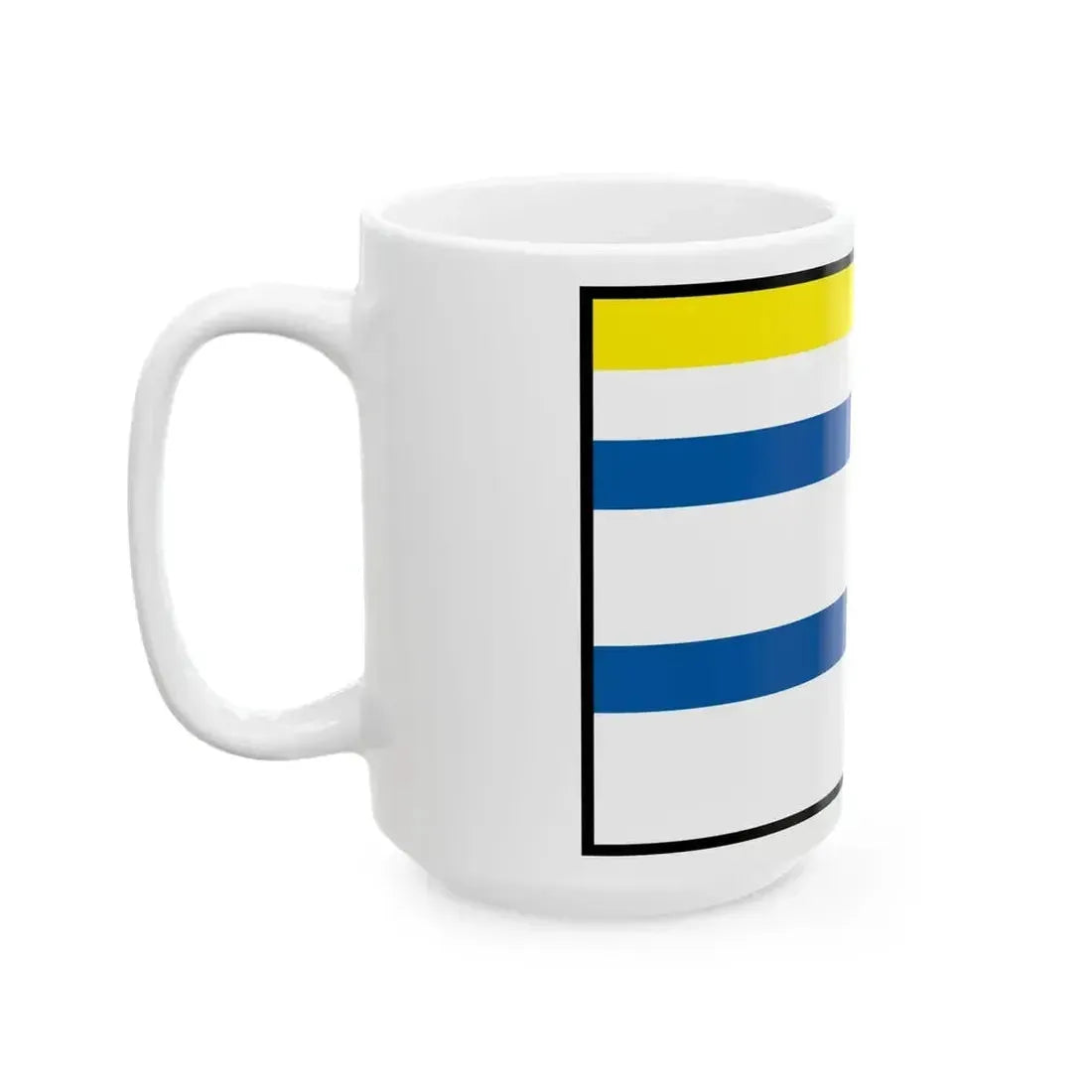 Chvalova Revuca Flag (Slovakia) White Coffee Mug - Go Mug Yourself