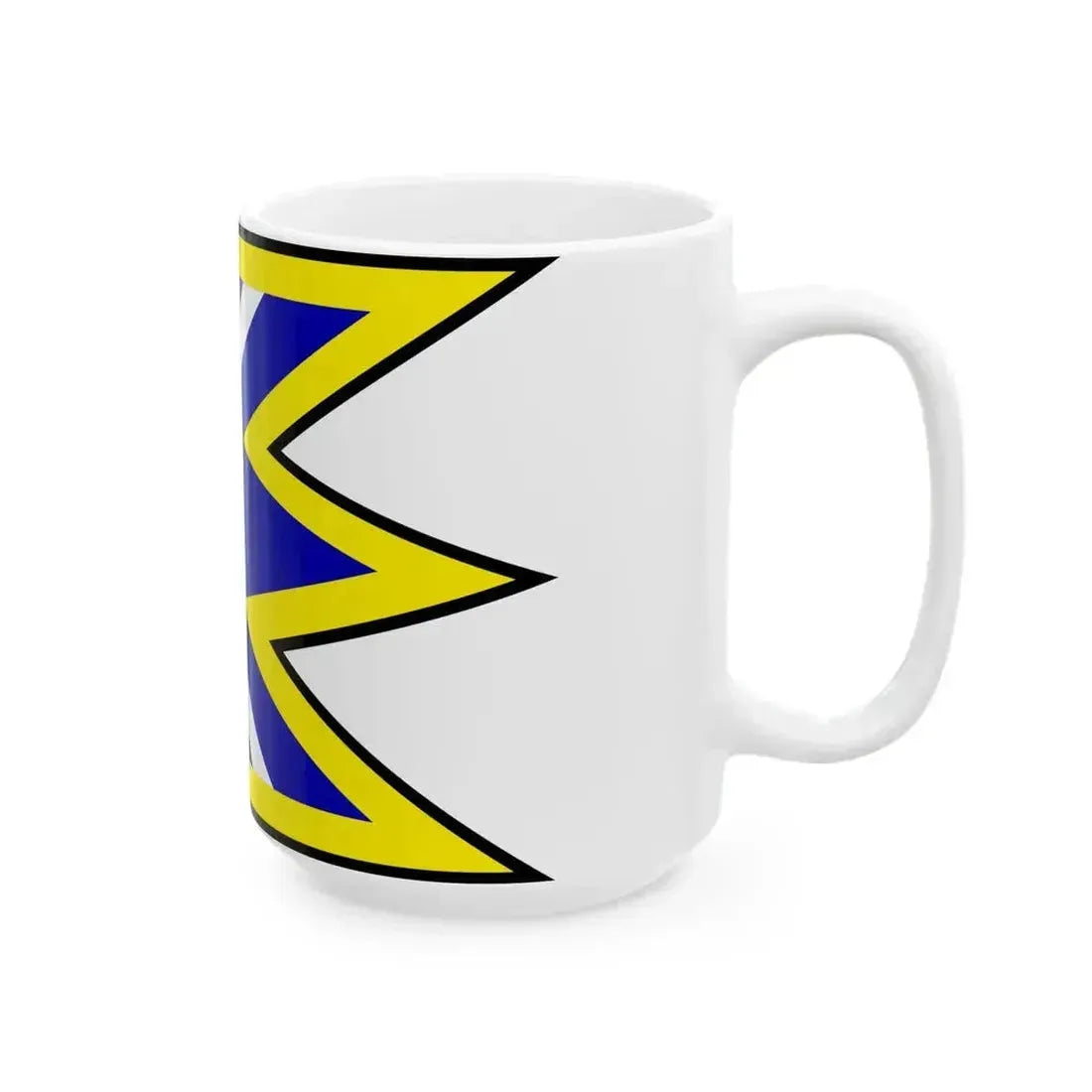 Chynorany Partizanske Flag (Slovakia) White Coffee Mug - Go Mug Yourself