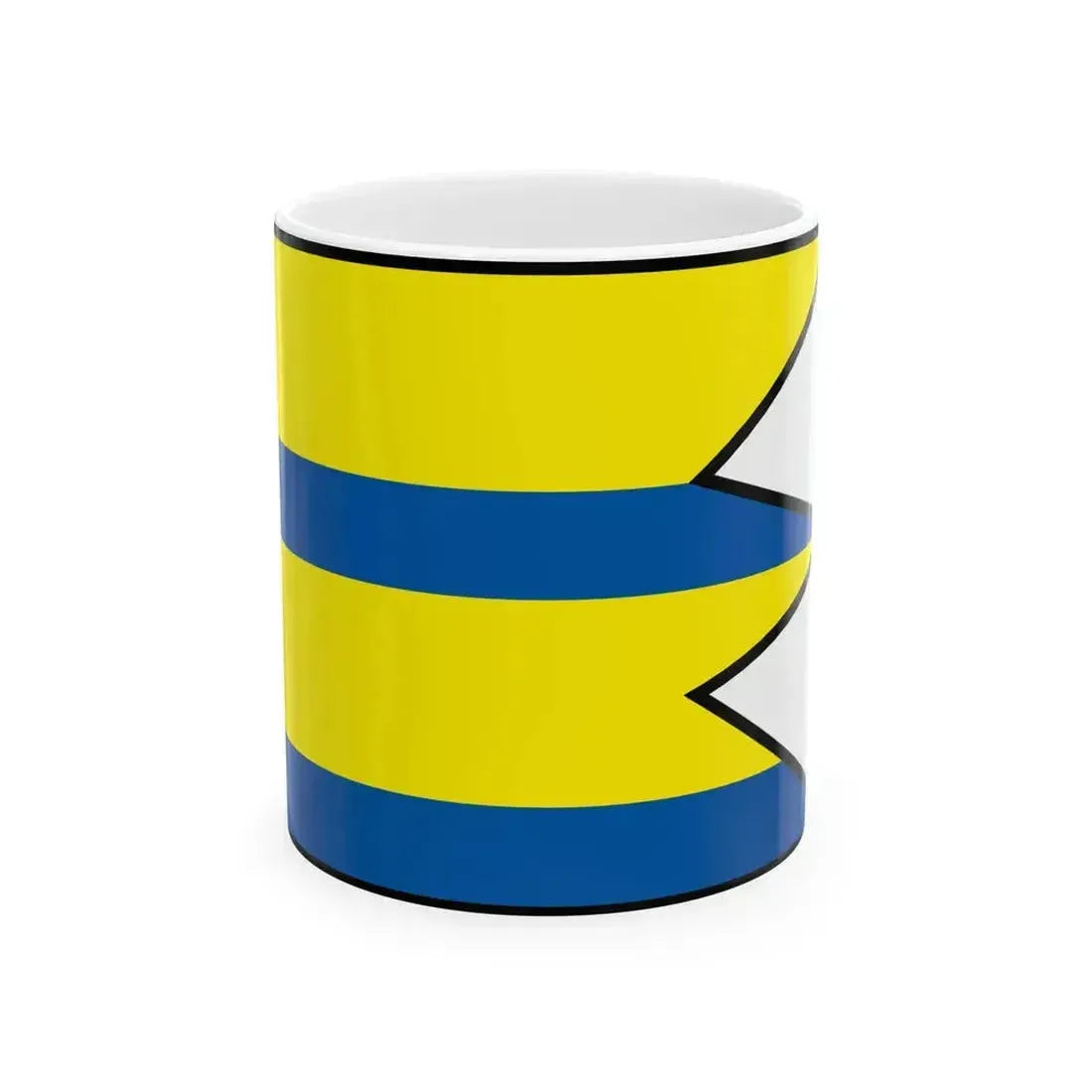 Chyzne Revuca Flag (Slovakia) White Coffee Mug 11oz - Go Mug Yourself