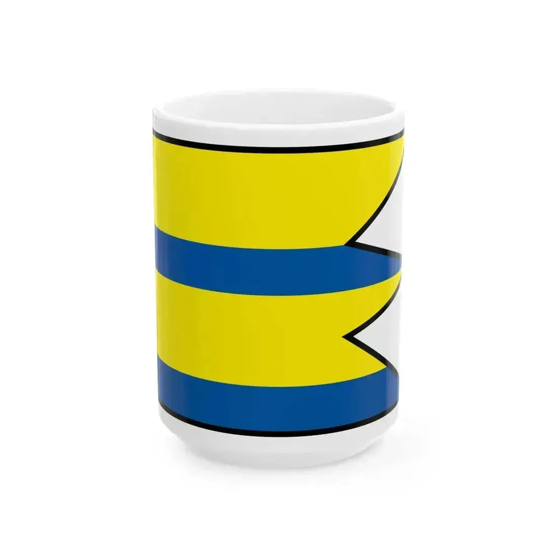 Chyzne Revuca Flag (Slovakia) White Coffee Mug 15oz - Go Mug Yourself