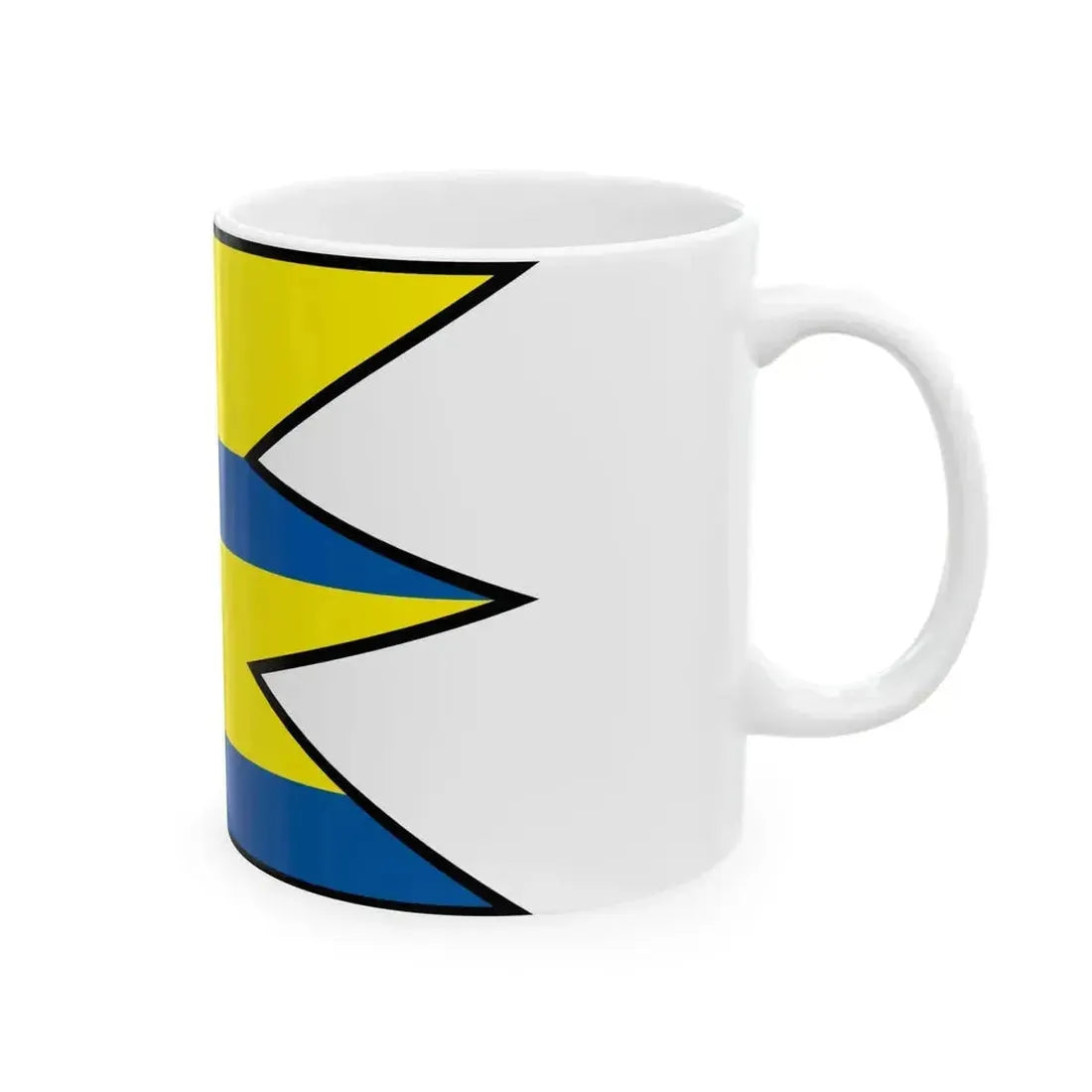 Chyzne Revuca Flag (Slovakia) White Coffee Mug - Go Mug Yourself