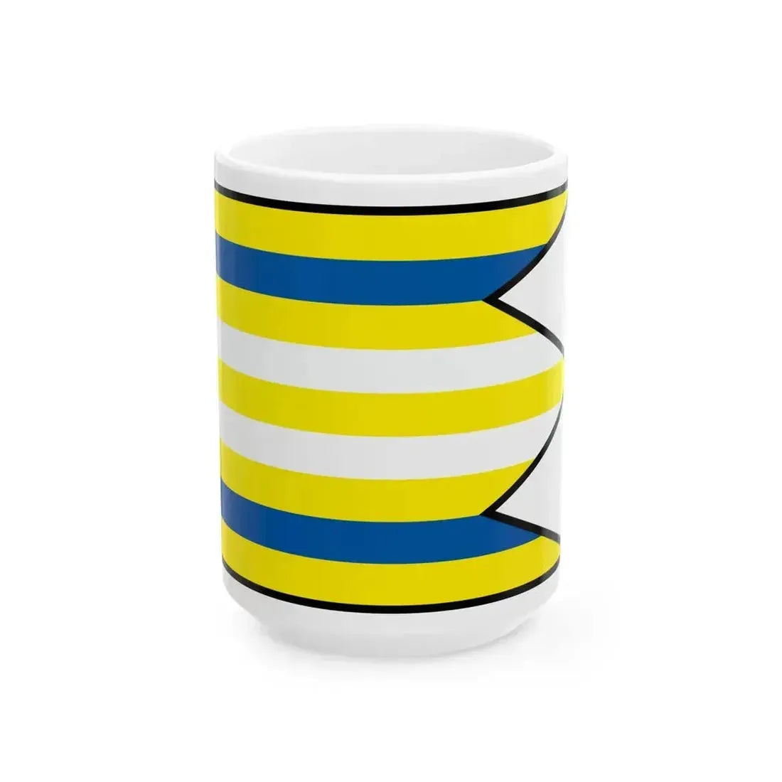 Cicmany Zilina Flag (Slovakia) White Coffee Mug 15oz - Go Mug Yourself