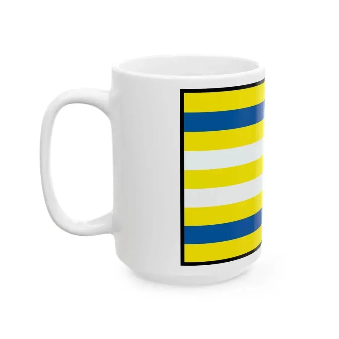 Cicmany Zilina Flag (Slovakia) White Coffee Mug - Go Mug Yourself