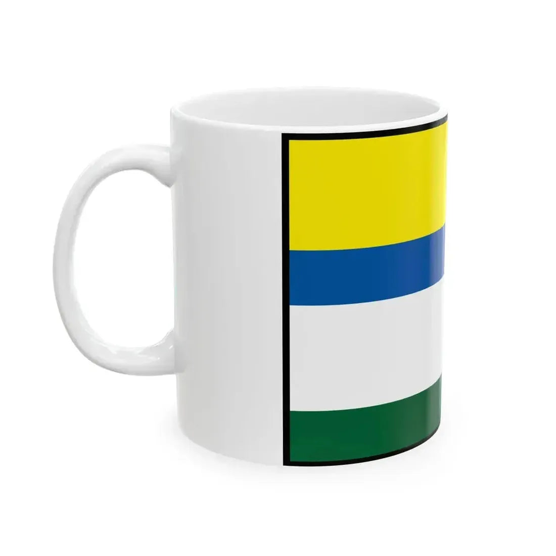 Cierna Lehota Roznava Flag (Slovakia) White Coffee Mug - Go Mug Yourself
