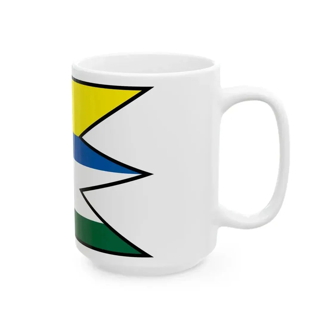 Cierna Lehota Roznava Flag (Slovakia) White Coffee Mug - Go Mug Yourself
