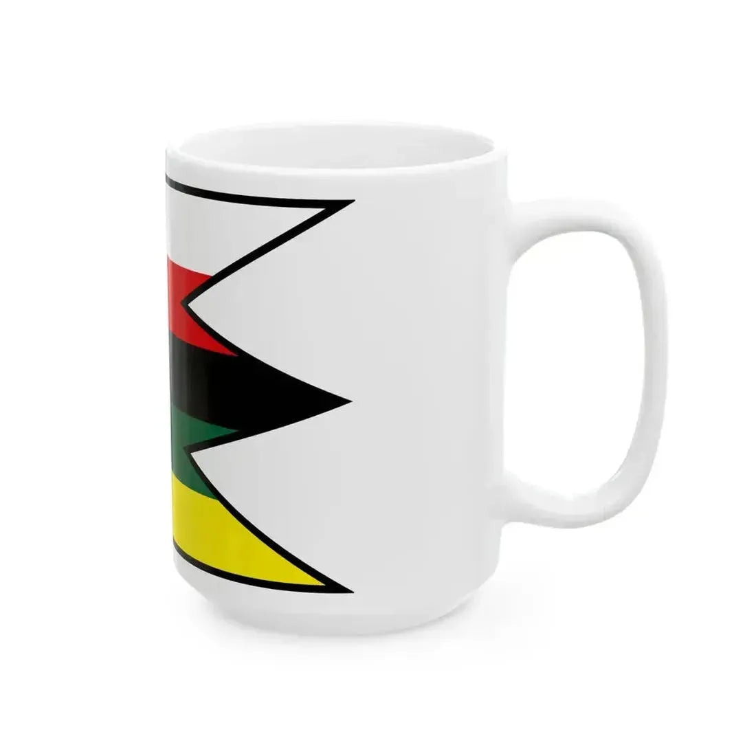 Cierna Trebisov Flag (Slovakia) White Coffee Mug - Go Mug Yourself