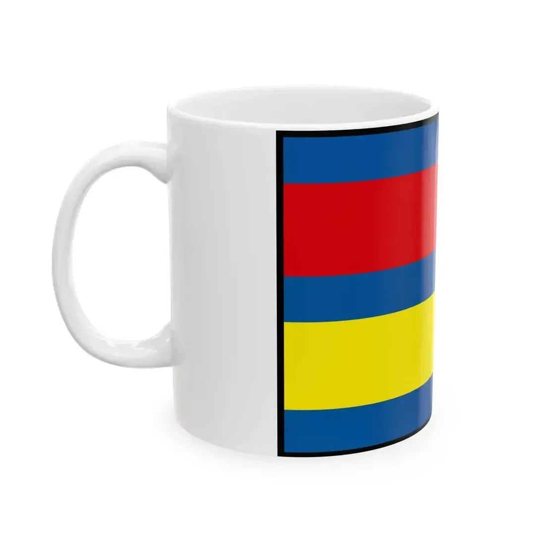 Cierna Voda Galanta Flag (Slovakia) White Coffee Mug - Go Mug Yourself