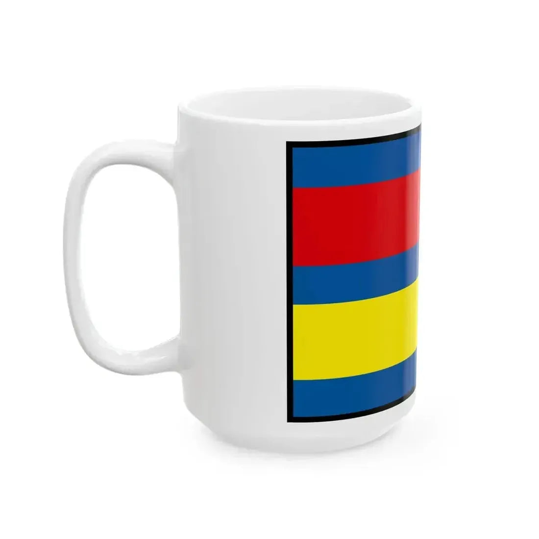 Cierna Voda Galanta Flag (Slovakia) White Coffee Mug - Go Mug Yourself