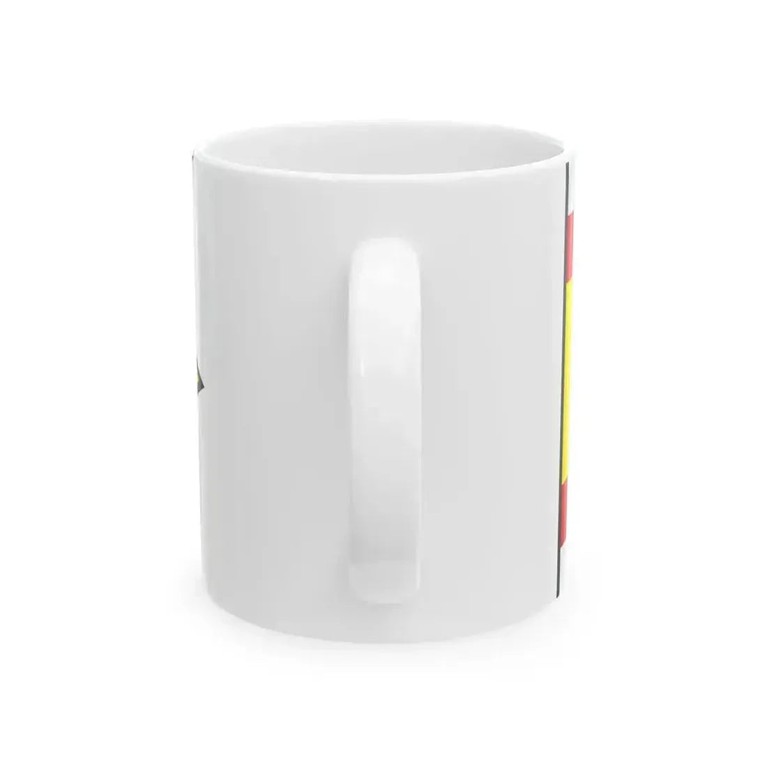 Cifare Nitra Flag (Slovakia) White Coffee Mug - Go Mug Yourself