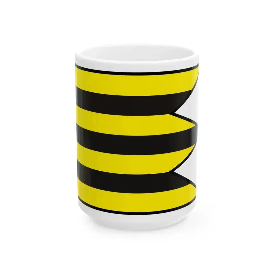 Cifer Trnava Flag (Slovakia) White Coffee Mug 15oz - Go Mug Yourself
