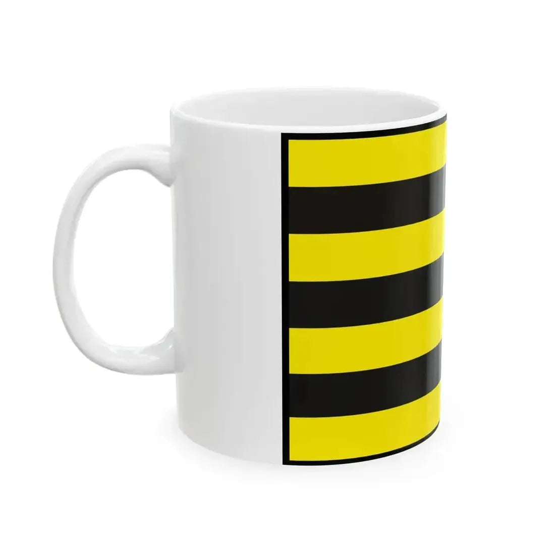 Cifer Trnava Flag (Slovakia) White Coffee Mug - Go Mug Yourself