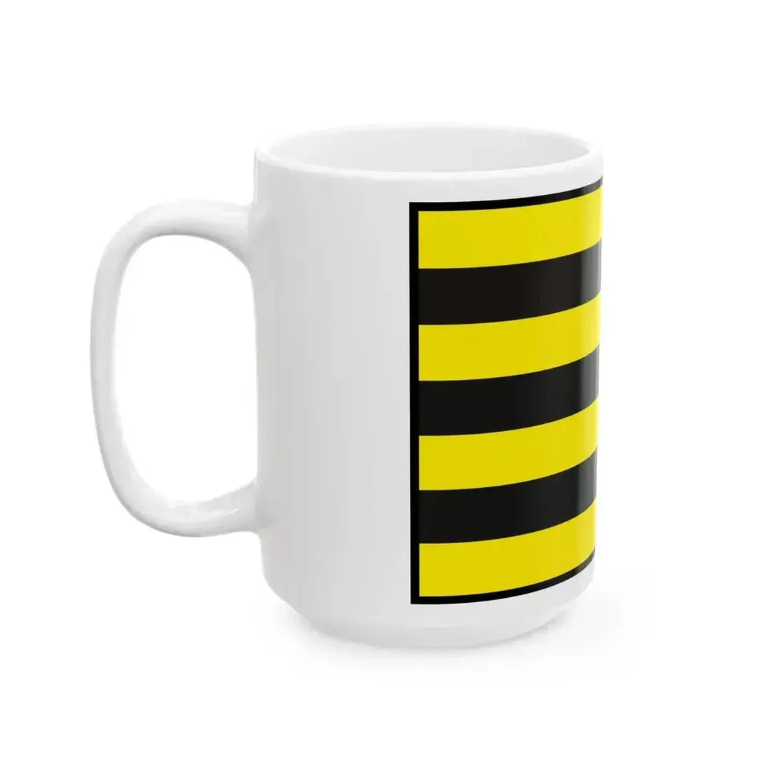 Cifer Trnava Flag (Slovakia) White Coffee Mug - Go Mug Yourself
