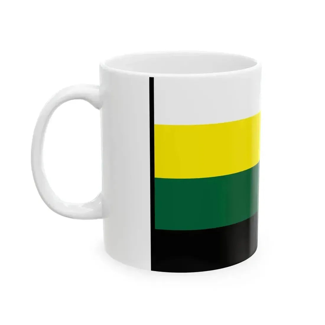 Cigel Prievidza Flag (Slovakia) White Coffee Mug - Go Mug Yourself