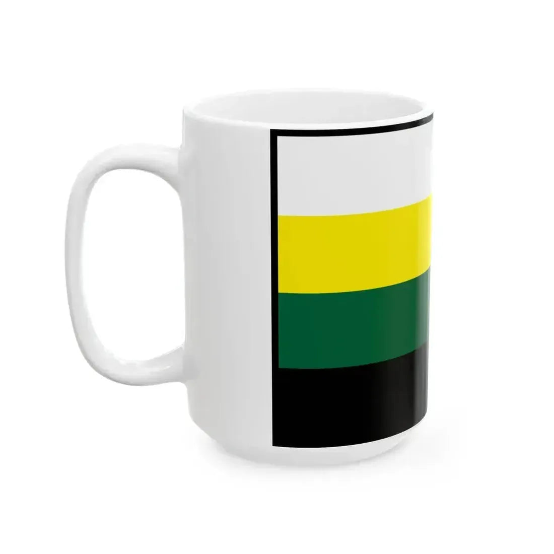 Cigel Prievidza Flag (Slovakia) White Coffee Mug - Go Mug Yourself