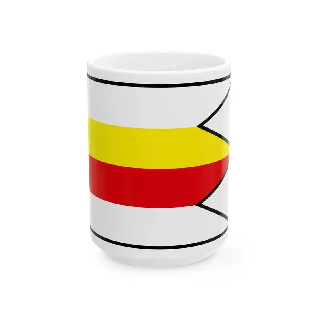 Cimhova Tvrdosin Flag (Slovakia) White Coffee Mug 15oz - Go Mug Yourself