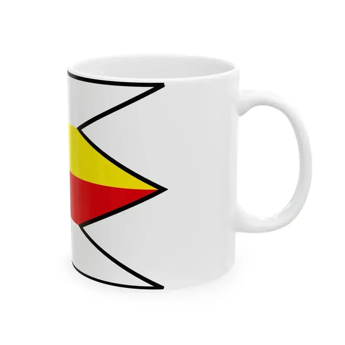 Cimhova Tvrdosin Flag (Slovakia) White Coffee Mug - Go Mug Yourself