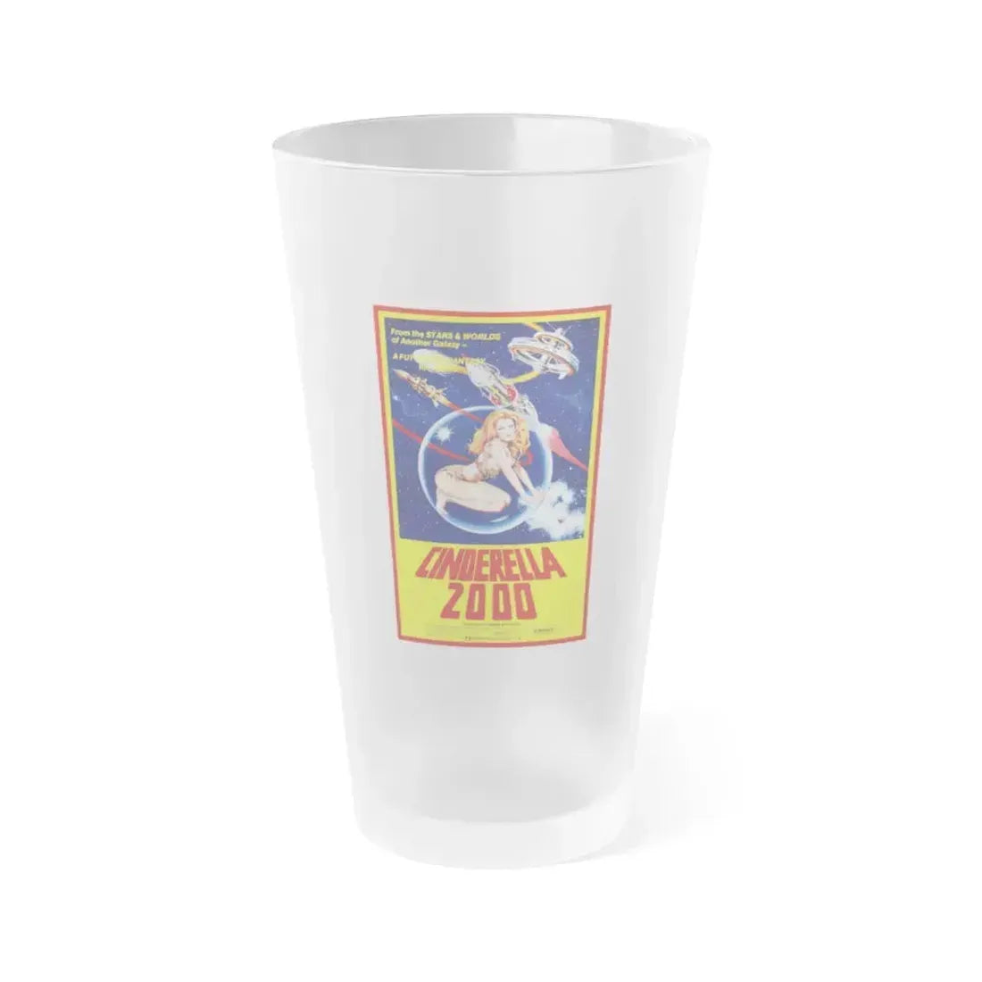 CINDERELLA 2000 1977 Movie Poster - Frosted Pint Glass 16oz 16oz Frosted - Go Mug Yourself