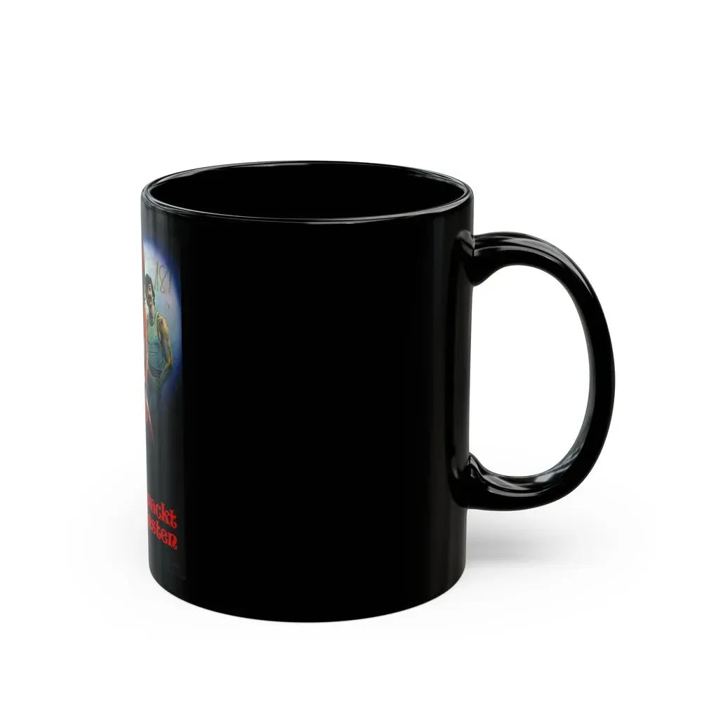 CINDY'S LOVE GAMES 1979 Movie Poster - Black Coffee Mug - Go Mug Yourself