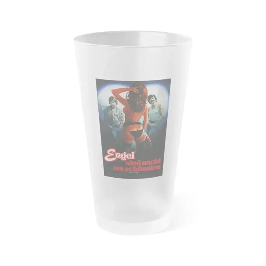 CINDY'S LOVE GAMES 1979 Movie Poster - Frosted Pint Glass 16oz 16oz Frosted - Go Mug Yourself