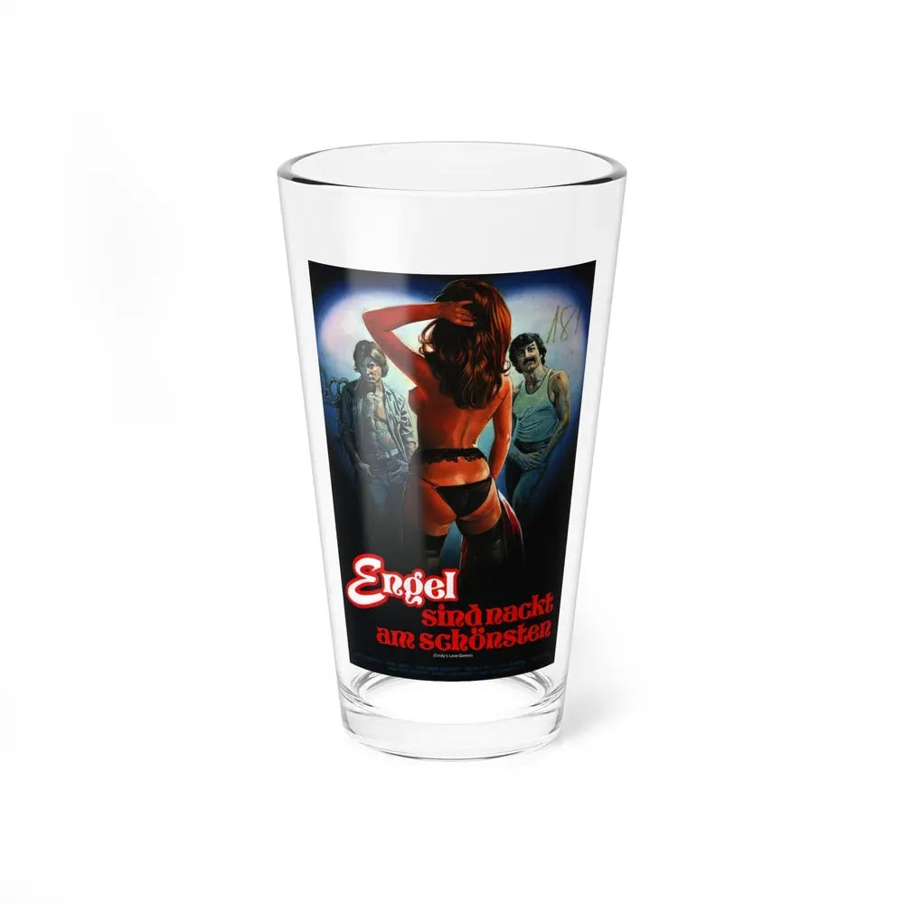 CINDY'S LOVE GAMES 1979 Movie Poster - Pint Glass 16oz 16oz - Go Mug Yourself