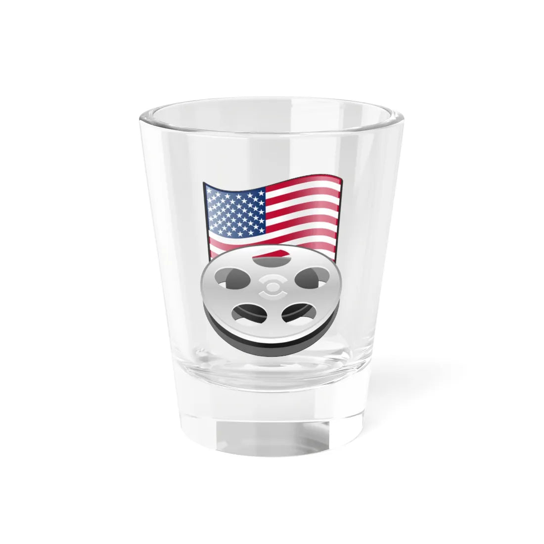 Cinema of the United States (United States) Shot Glass 1.5oz 1.5oz - Go Mug Yourself