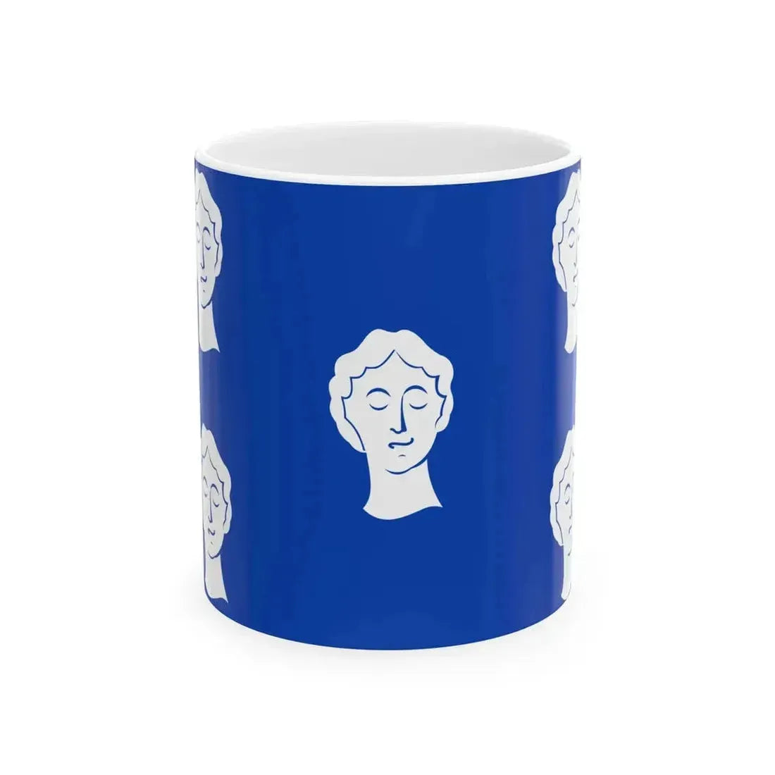 Ciney vlag (Belgium) White Coffee Mug 11oz - Go Mug Yourself